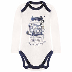 Timberland 3-Pack Printed Infants Bodysuits