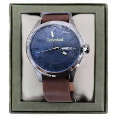 Timberland Analogue Leather Brown Strap Mens Watch