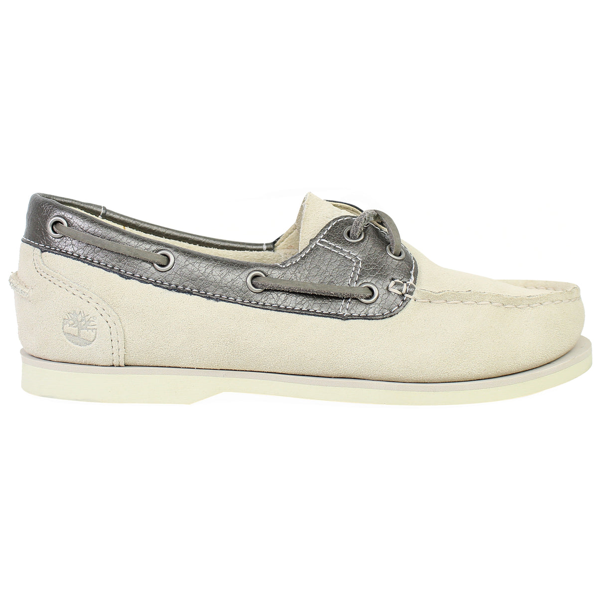 Timberland Classic Womens Beige Boat Shoes