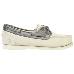 Timberland Classic Womens Beige Boat Shoes