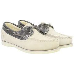 Timberland Classic Womens Beige Boat Shoes