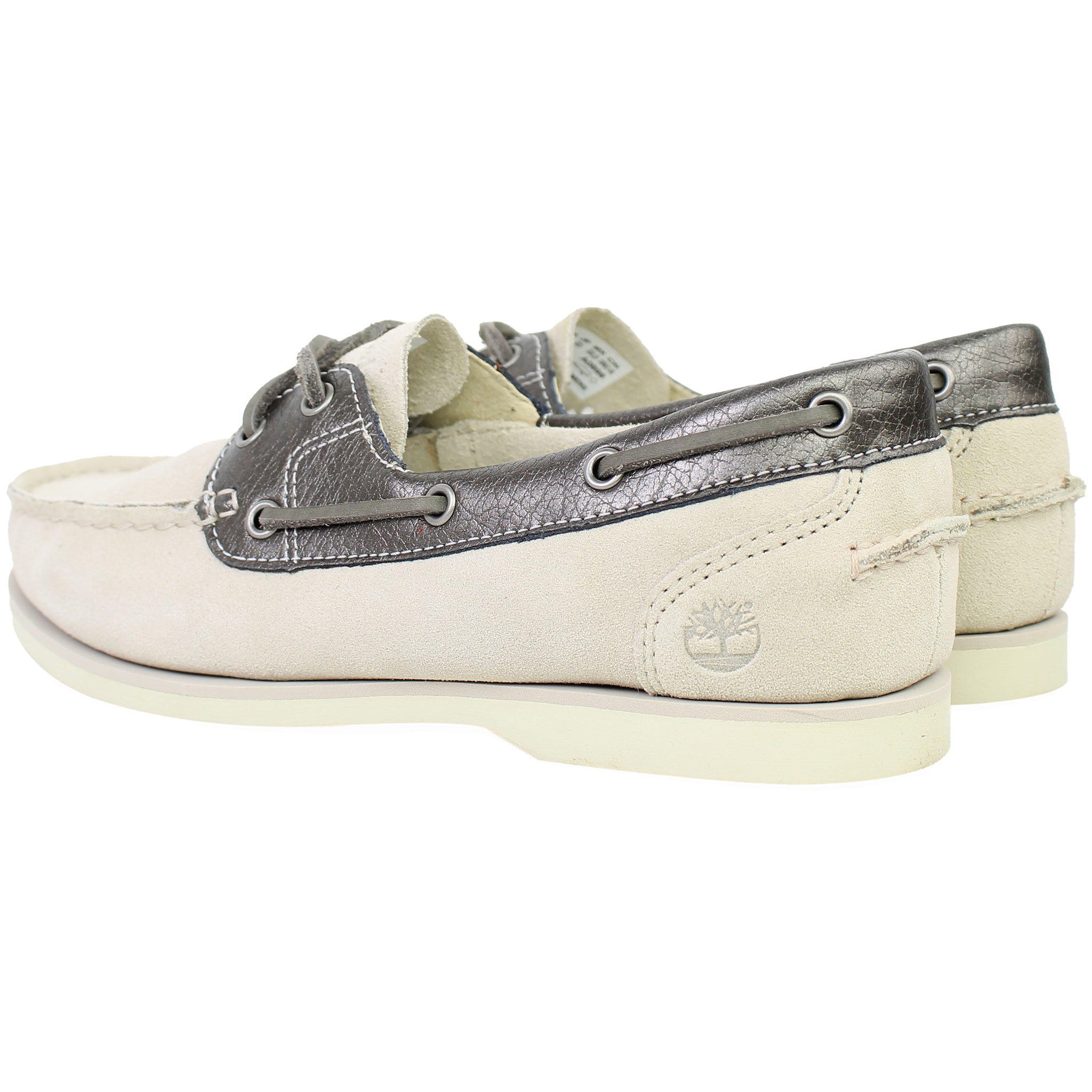 Timberland Classic Womens Beige Boat Shoes