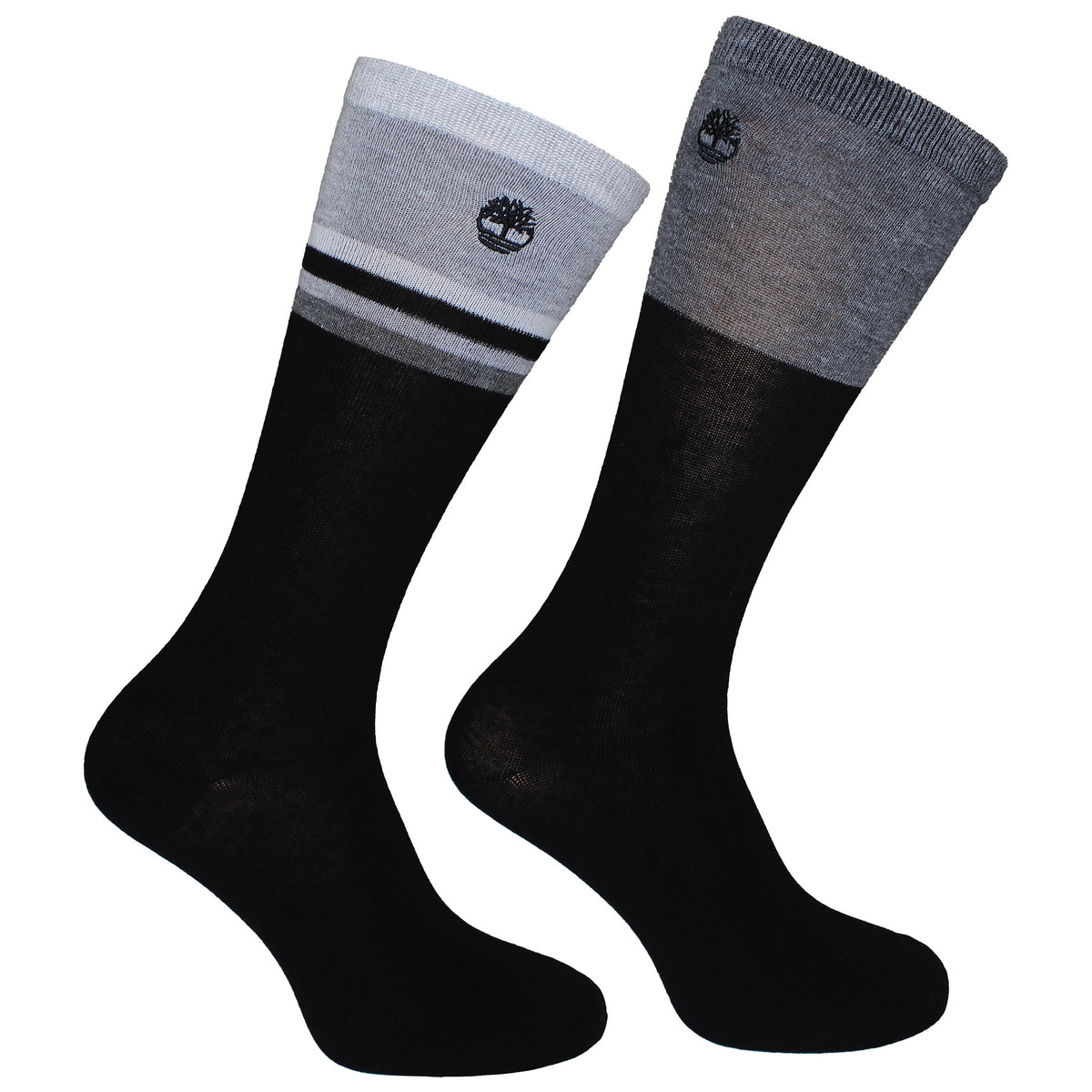 Timberland 2-Pack Multi Stripe Mens Multicolour Socks