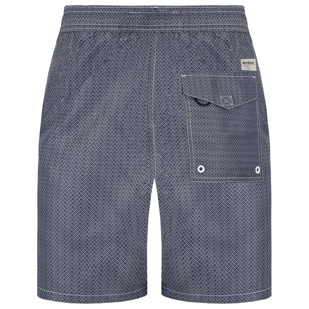 Timberland Logo Mens Navy Printed Shorts