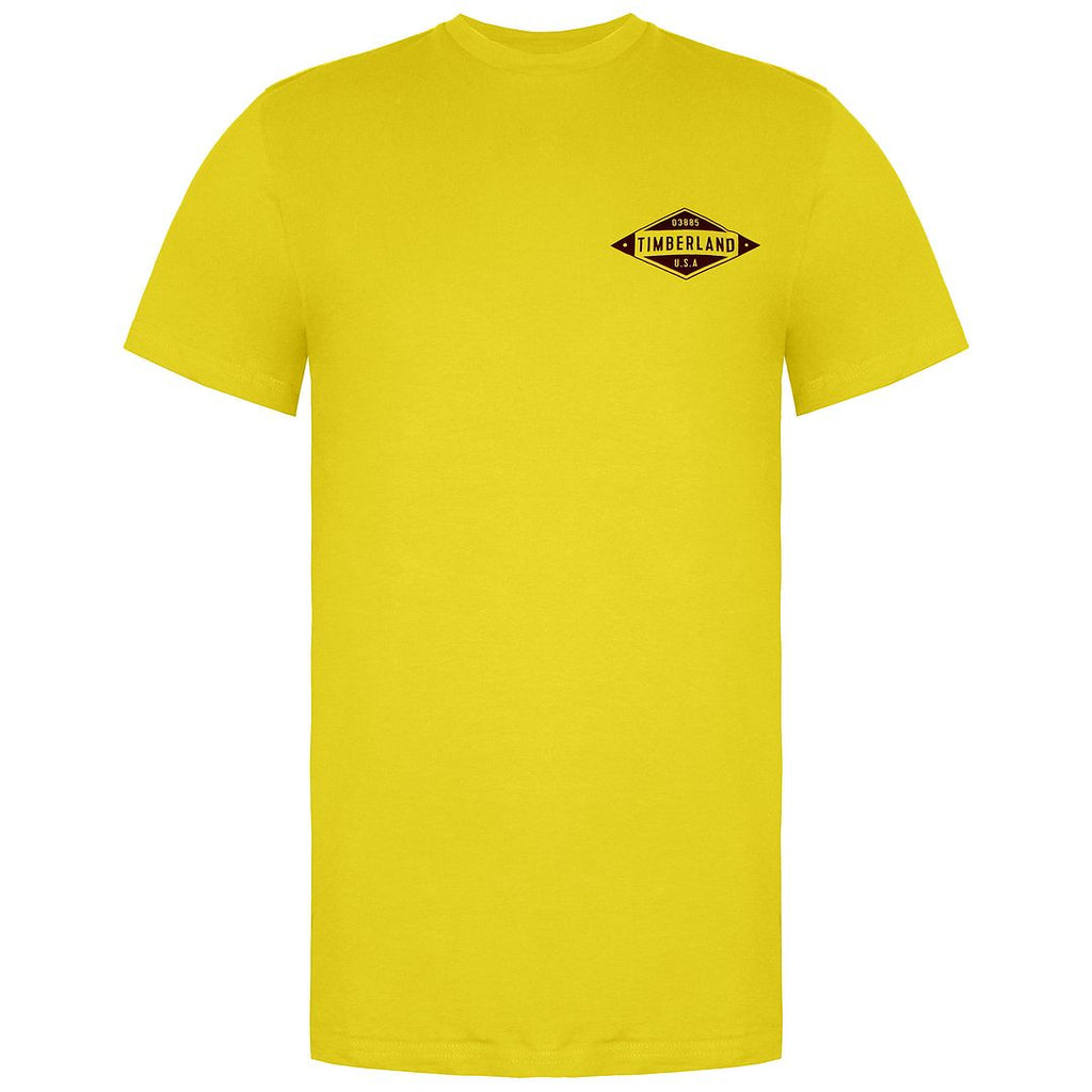 Timberland Yellow Mens Yellow T-Shirt