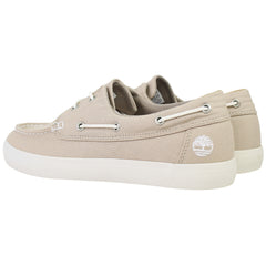 Timberland Union Wharf Mens Beige Boat Shoes