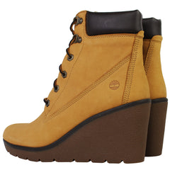 Timberland Paris Height 6inch Womens Wheat Wedge Boots