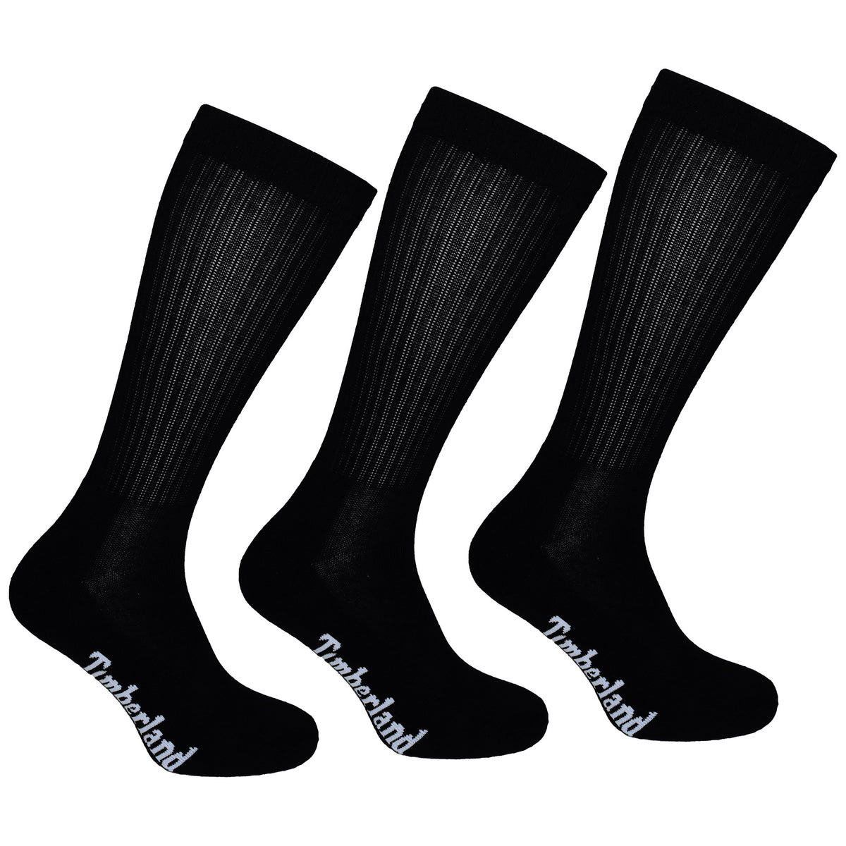 Timberland 3-Pack Core Sport Mens Black Socks