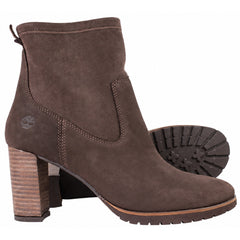 Timberland Leslie Anne Womens Dark Brown Chelsea Boots