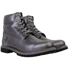 Timberland 6inch Premium Waterproof Womens Silver Boots