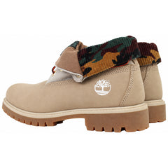 Timberland Roll Top Mens Beige Boots