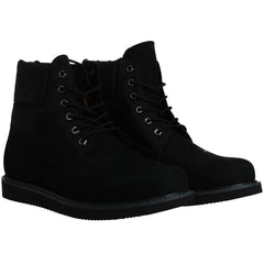 Timberland Newmarket II 6inch Quilted Mens Black Boots