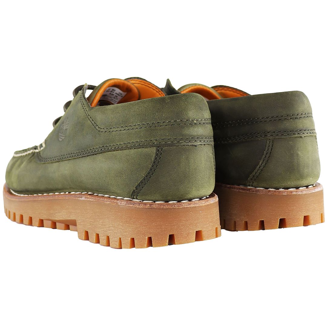 Timberland Jackson's Landing Moc Toe Mens Green Shoes