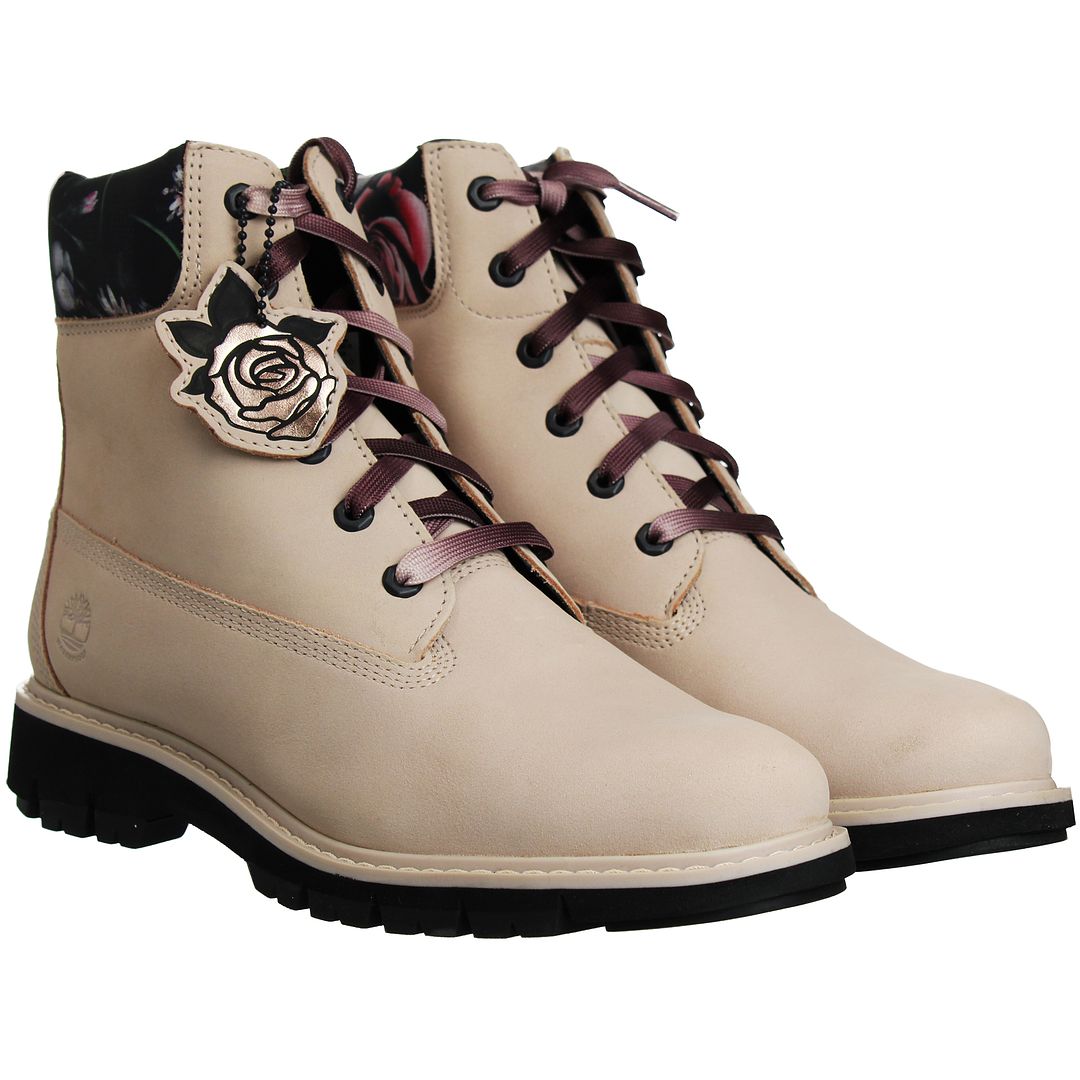 Timberland Lucia Way 6inch Charm WP Womens Pink Boots