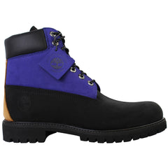 Timberland 6inch Premium Waterproof Mens Black/Purple Boots