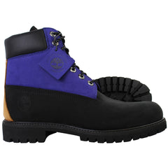 Timberland 6inch Premium Waterproof Mens Black/Purple Boots