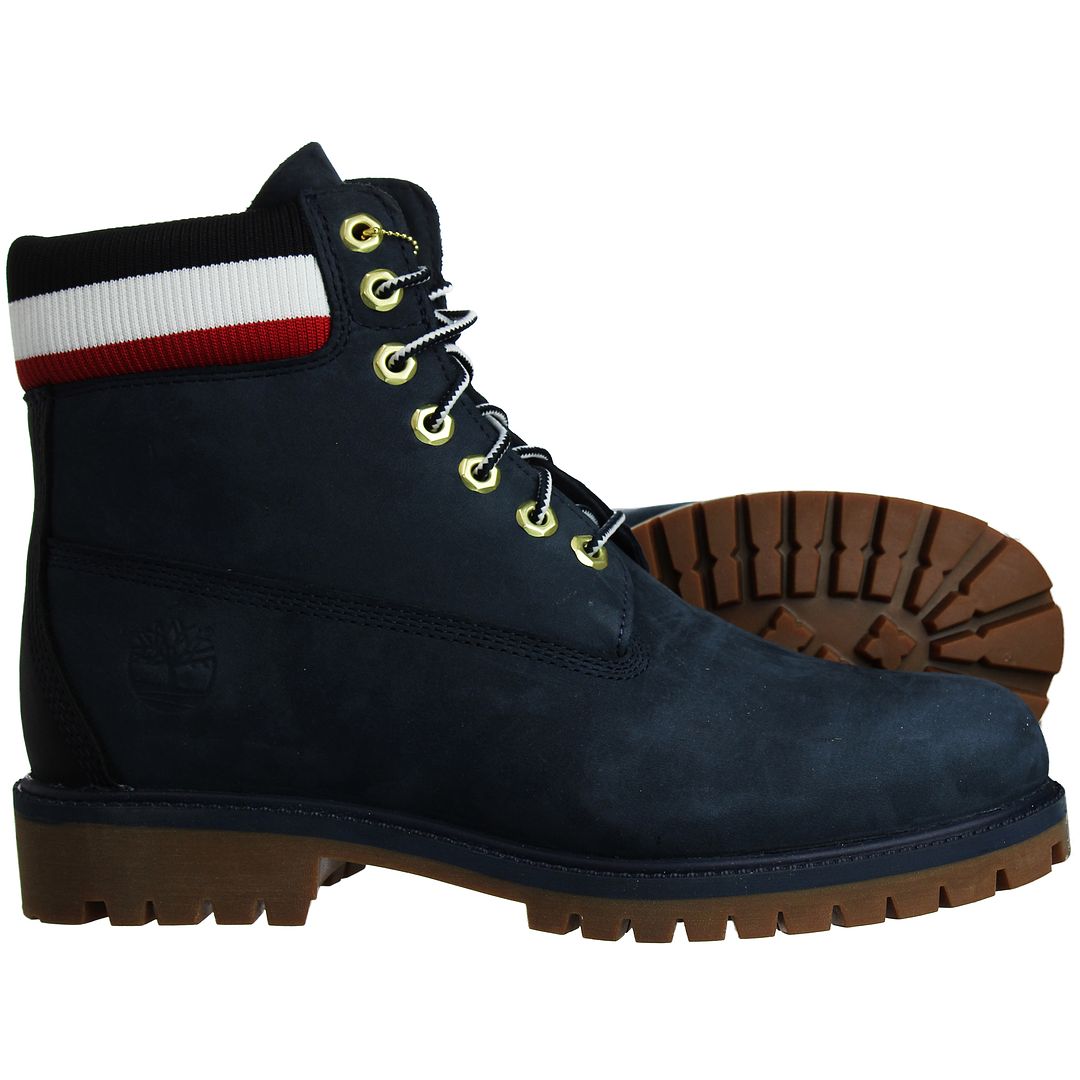 Timberland 6inch Heritage Cuspole Mens Blue Boots