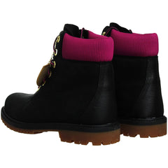 Timberland Heritage 6inch Womens Black Boots