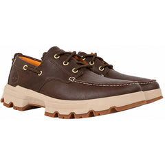 Timberland Ultra Moc Toe Oxford Mens Dark Brown Shoes