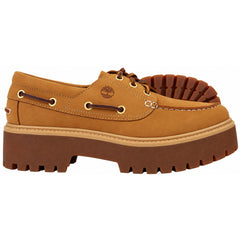 Timberland Stone Street Womens Wheat Boat Shoes