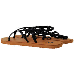 Billabong Crossing By Womens Black Sandals