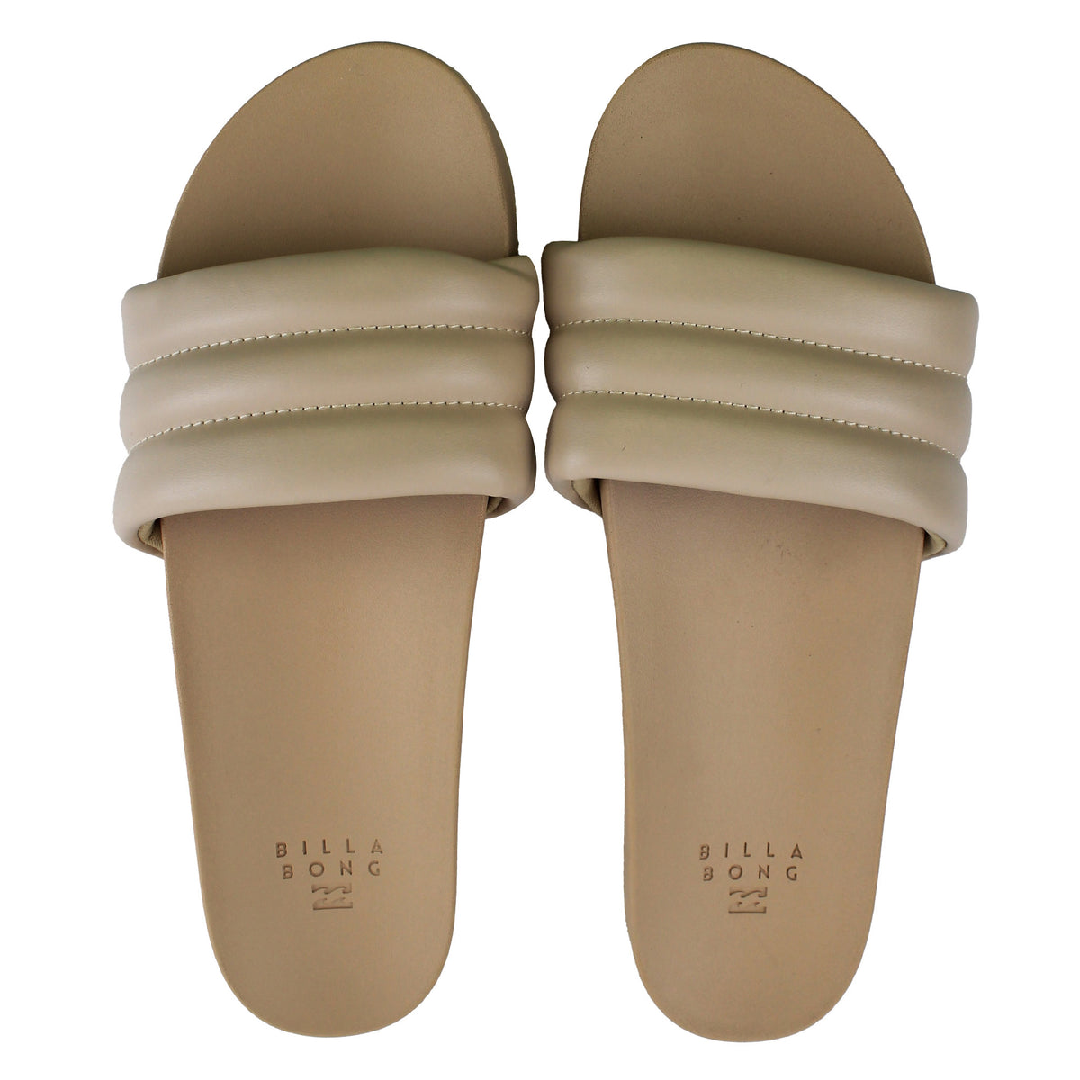Billabong Playa Vista Womens Beige Sliders