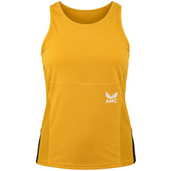 Castore AMC Performance Womens Yellow Tennis Vest