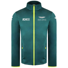 Aston Martin F1 Official Team Kids Green Softshell Jacket