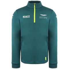 Aston Martin F1 Official Team Mens Green Midlayer