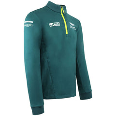 Aston Martin F1 Official Team Mens Green Midlayer