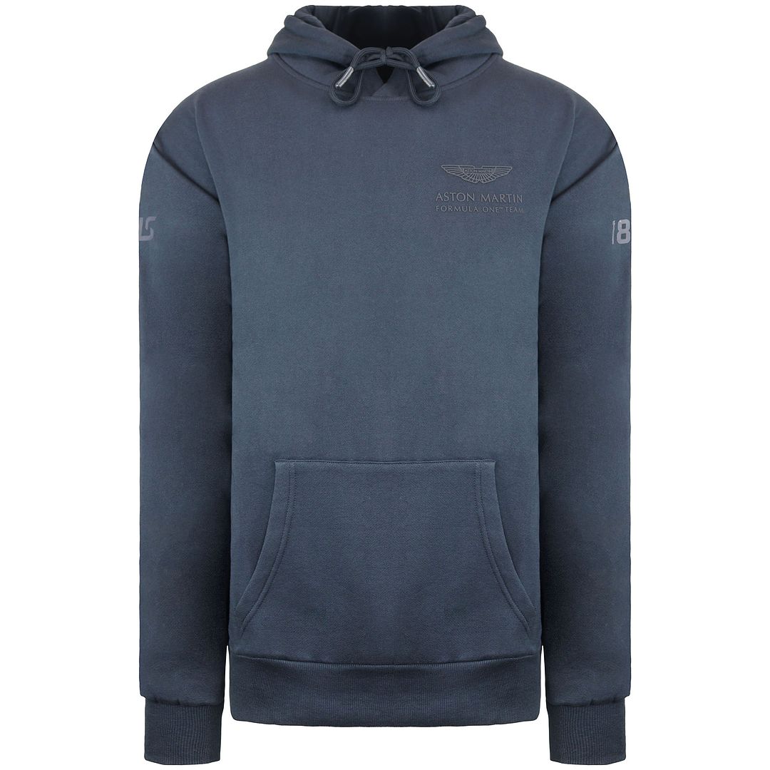 Aston Martin F1 Official Team Mens Navy Hoodie