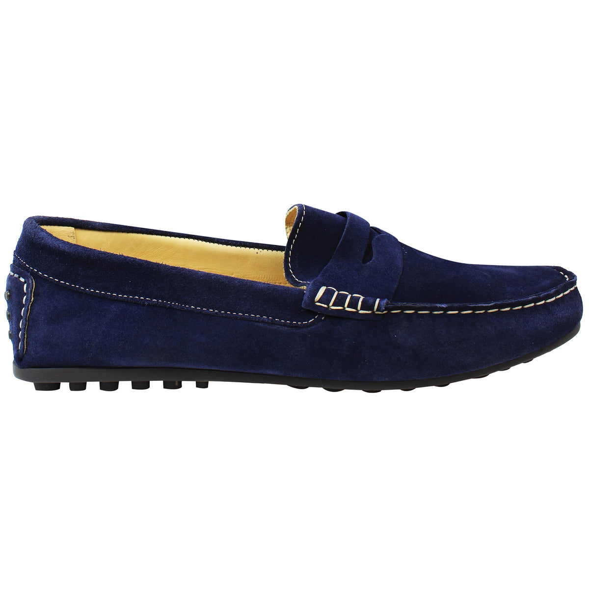 John White Amalfi Mens Navy Shoes