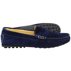 John White Amalfi Mens Navy Shoes