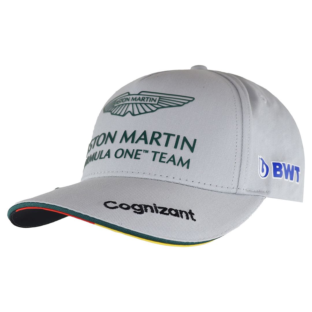 Aston Martin Cognizant F1 Official Mens Off White Cap