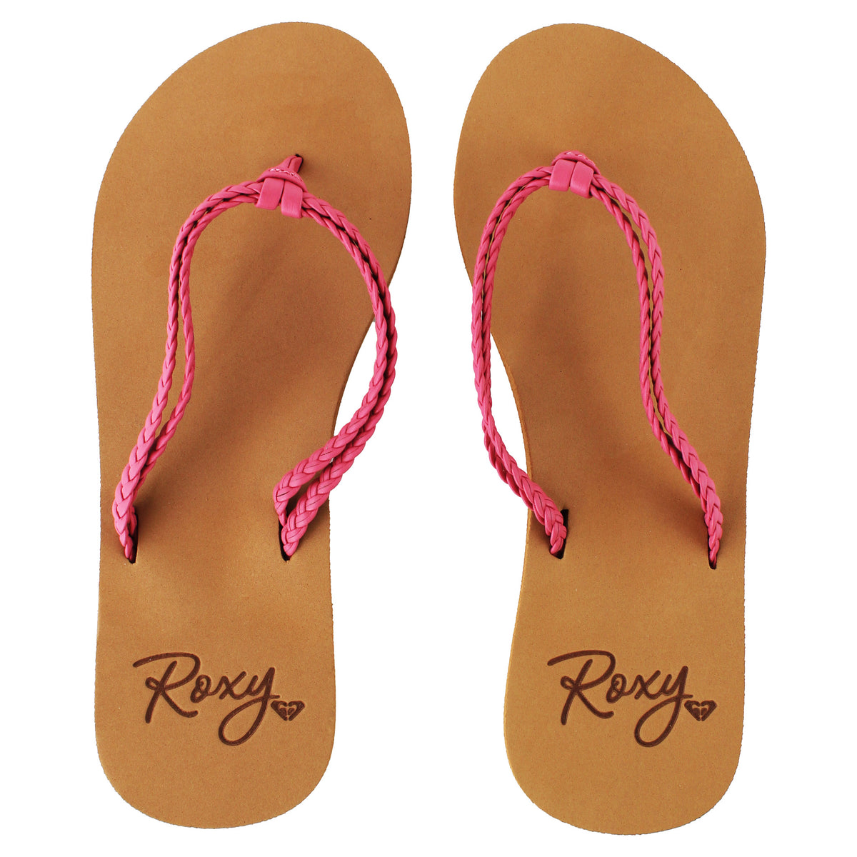 Roxy Costas II Kids Pink Flip-Flops