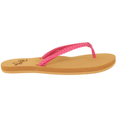 Roxy Costas II Kids Pink Flip-Flops
