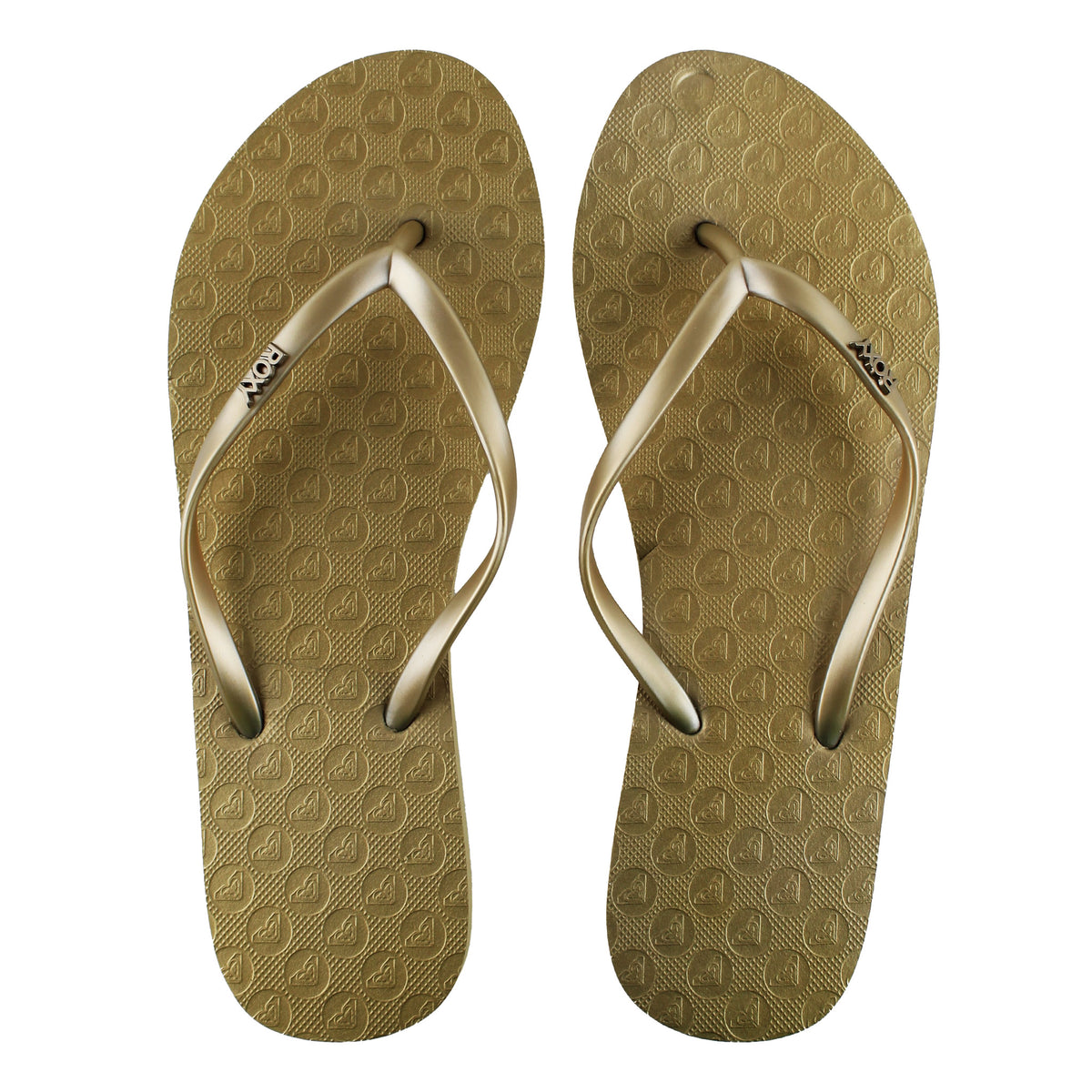 Roxy Viva IV Womens Brown Flip-Flops