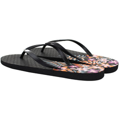 Roxy Viva Stamp II Womens Black Flip-Flops
