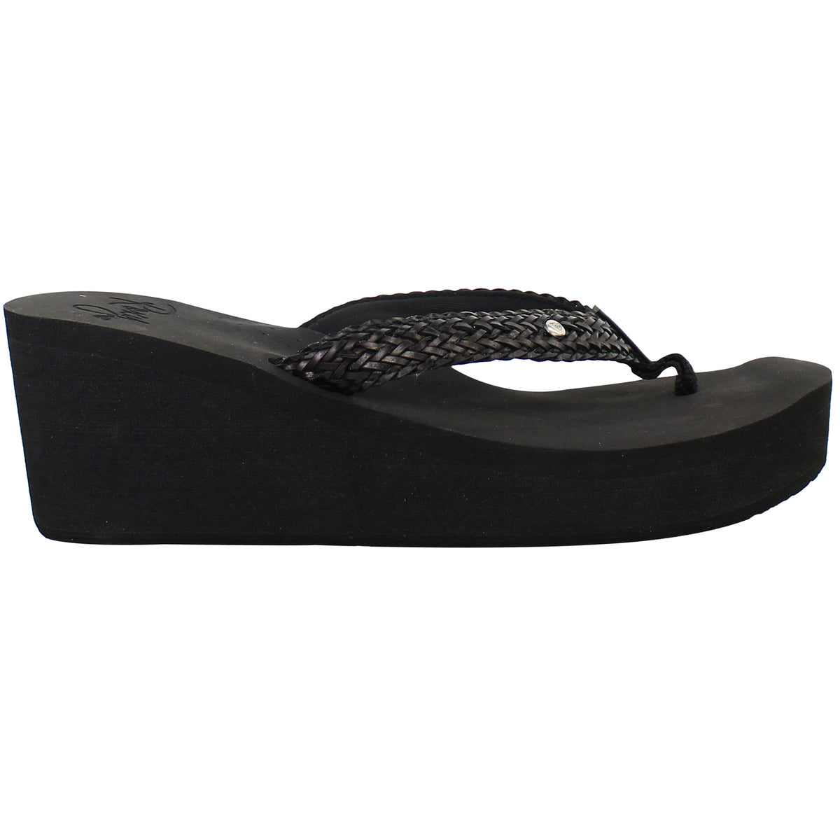 Roxy Mellie III Womens Black Flip-Flops