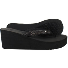 Roxy Mellie III Womens Black Flip-Flops