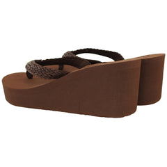 Roxy Mellie III Womens Brown Flip-Flops