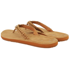 Roxy Lili II Womens Brown Flip-Flops
