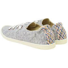 Roxy Rory Womens Heather Blue Plimsolls