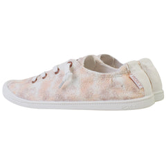 Roxy Bayshore III Womens Pink Plimsolls