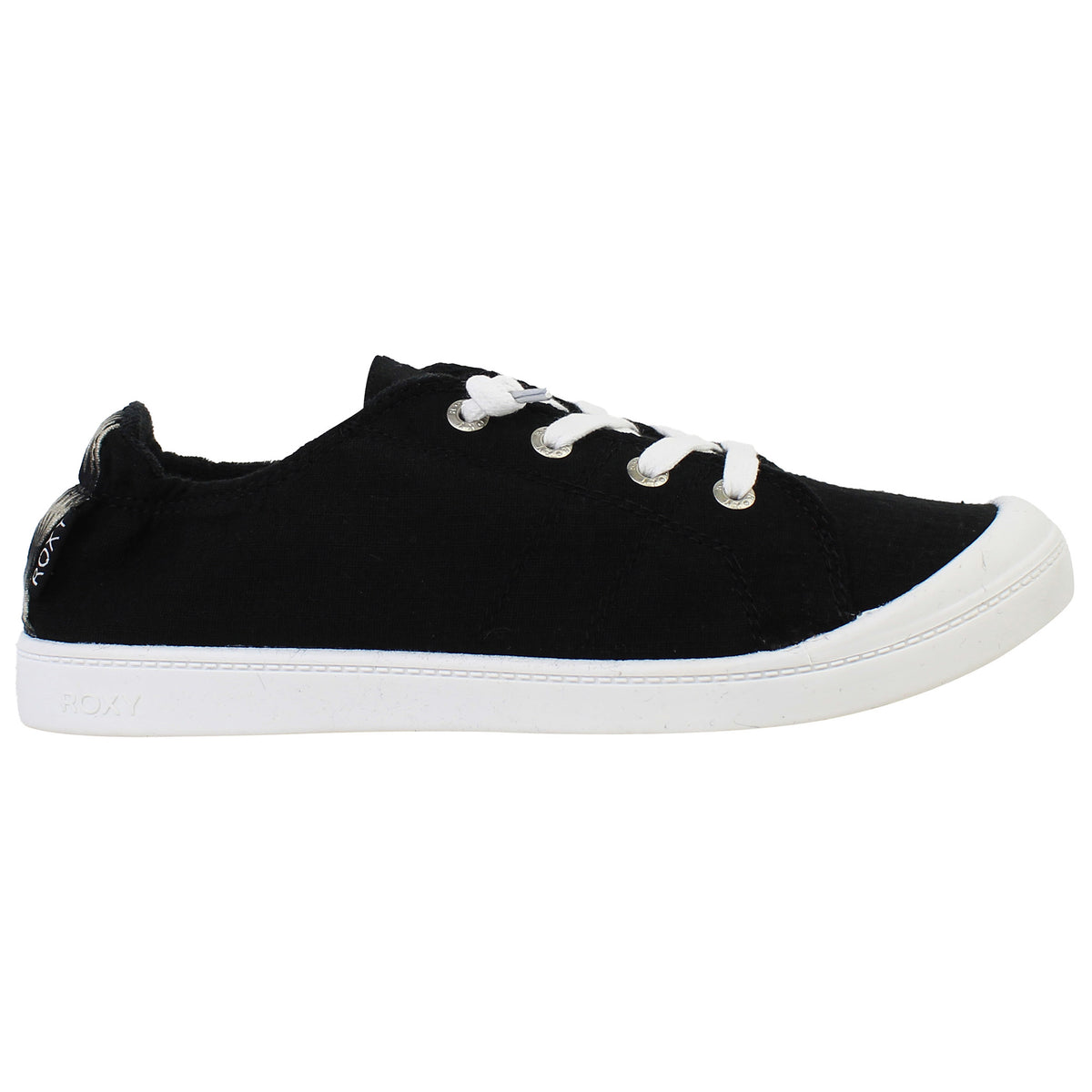 Roxy Bayshore Plus Womens Black Plimsolls