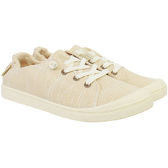 Roxy Bayshore Plus Womens Beige Plimsolls