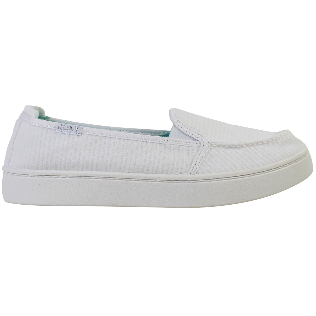 Roxy Minnow Plus Womens White Plimsolls