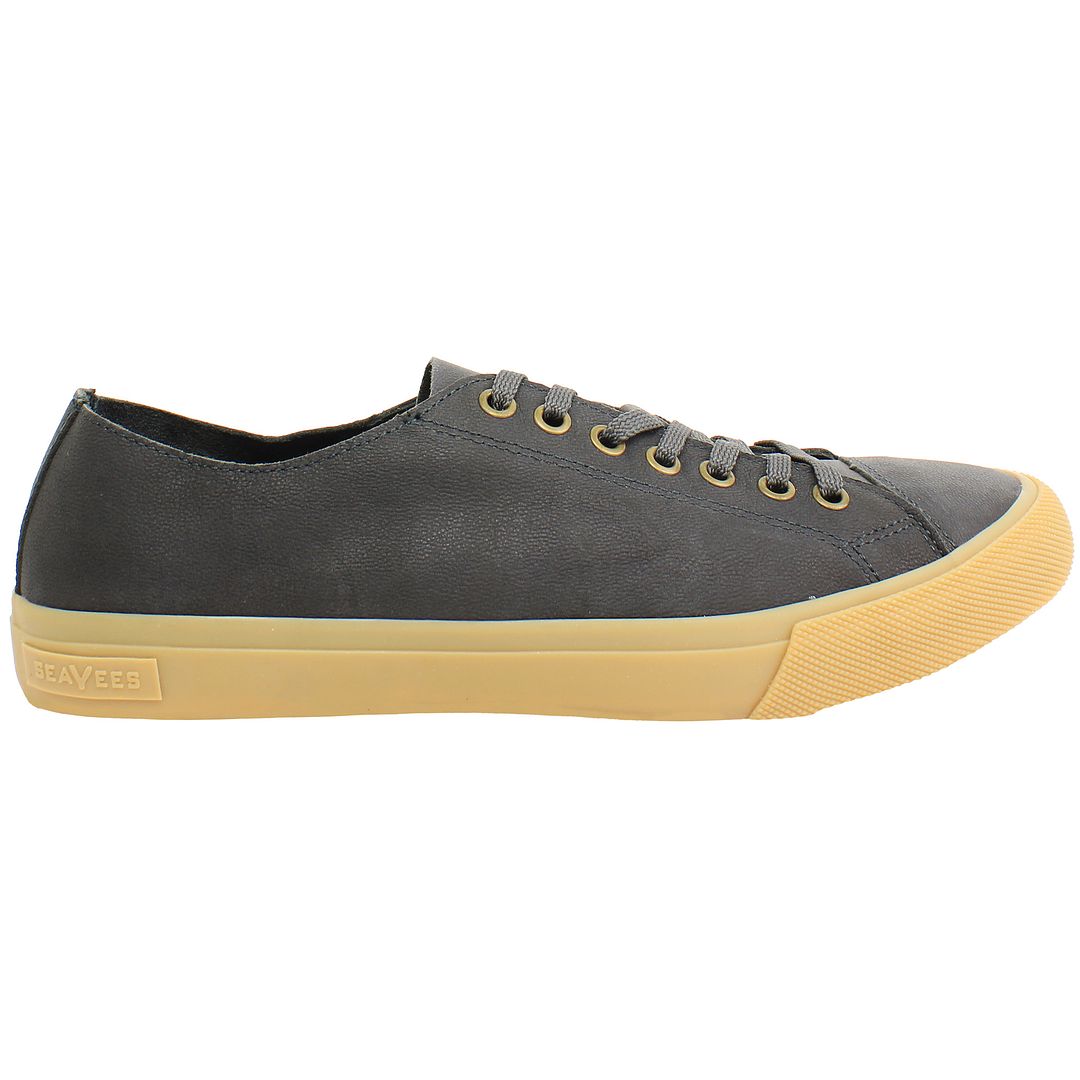 Seavees Army Issue Low Mens Black Shoes