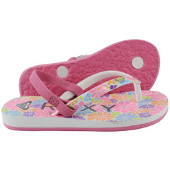 Roxy TW Pebbles VI Kids Pink Sandals