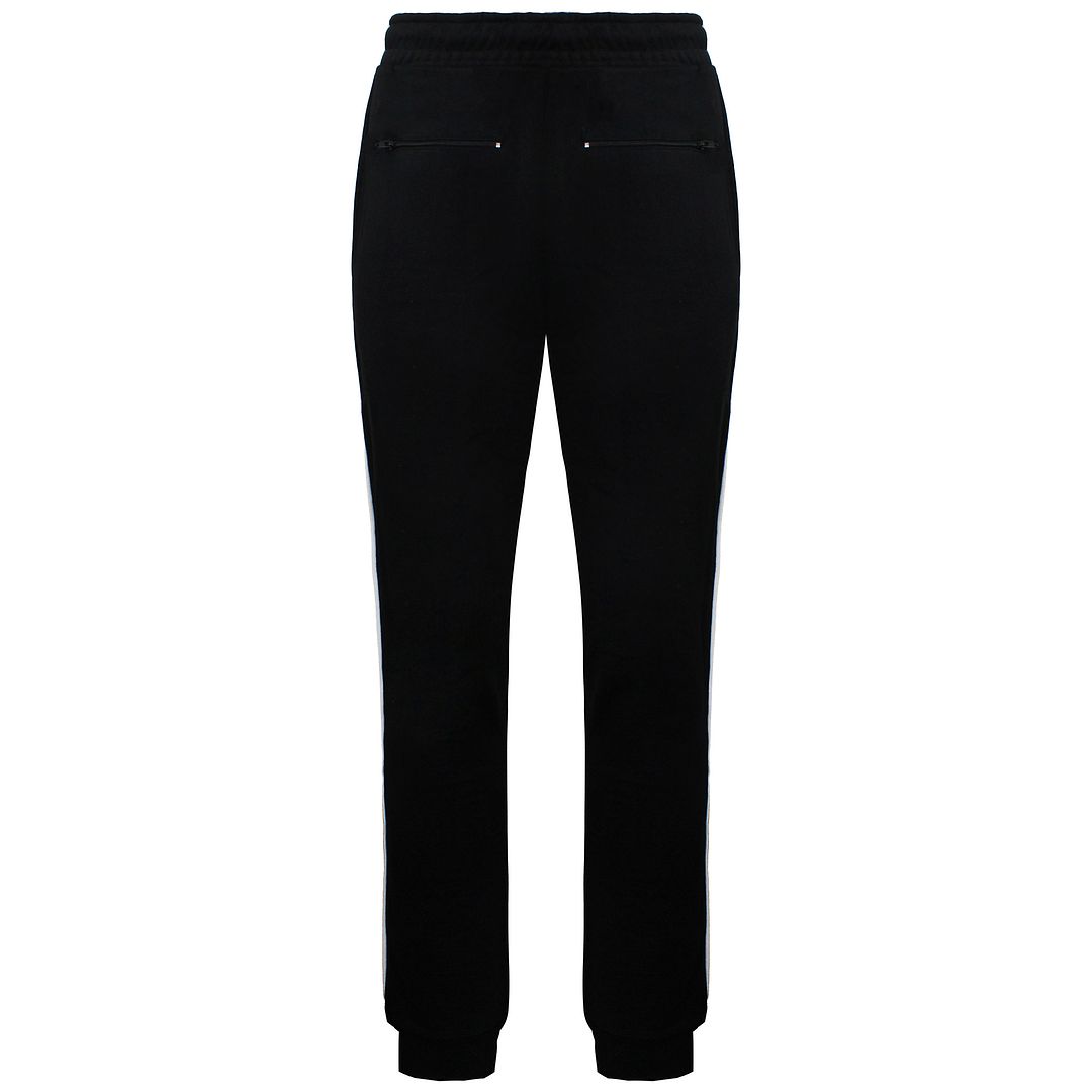 Devote London Logo Mens Black/White Track Pants